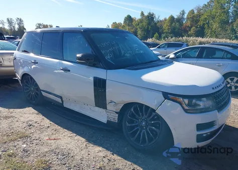 2017 Land Rover Range Rover 5.0L V8 Supercharged из США, поврежденный, VIN SALGS2FE5HA336720